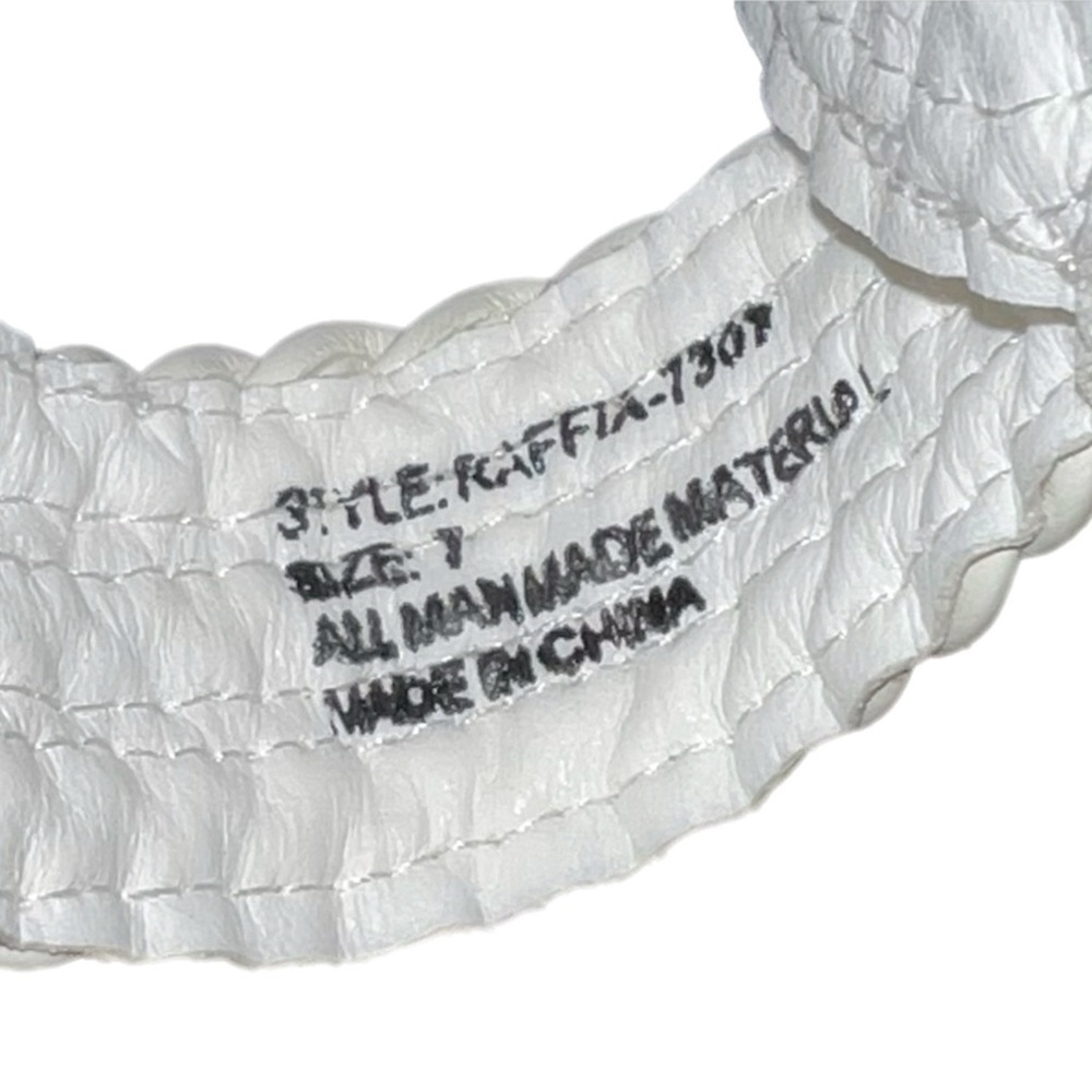 INGARO Sport - White Woven Cloth Sandals - Women’s Size 7 - Picture 8 of 8